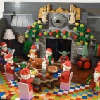 Święta po klockowemu